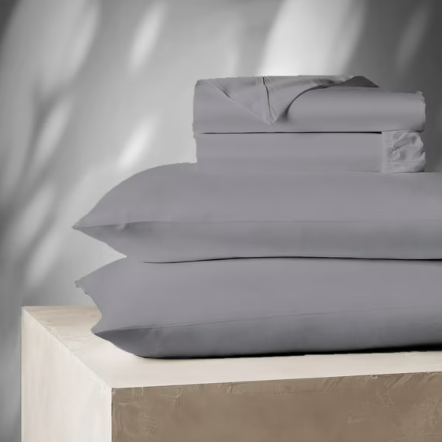 Color Sense 1200 Thread Count Cotton Blend 6-Piece Sheet Set, Queen Size - Bellso